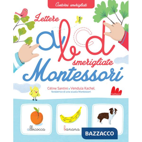 Lettere smerigliate Montessori. Ediz. a colori