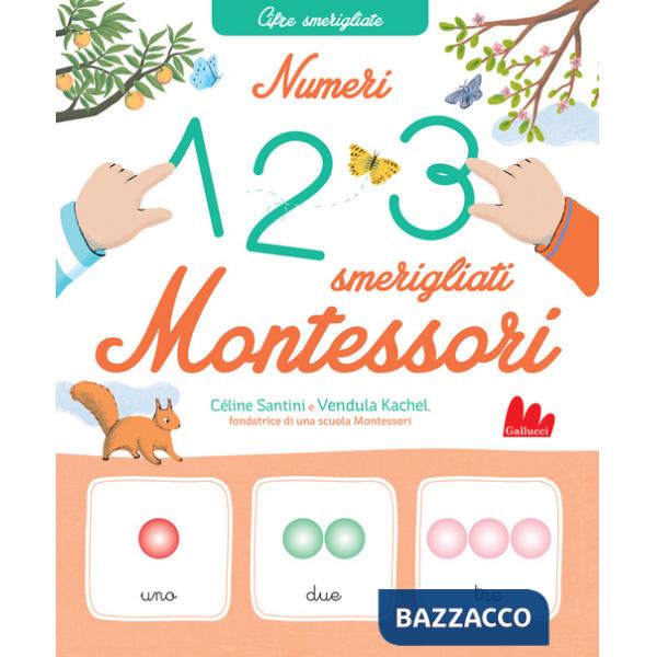 Numeri smerigliati Montessori