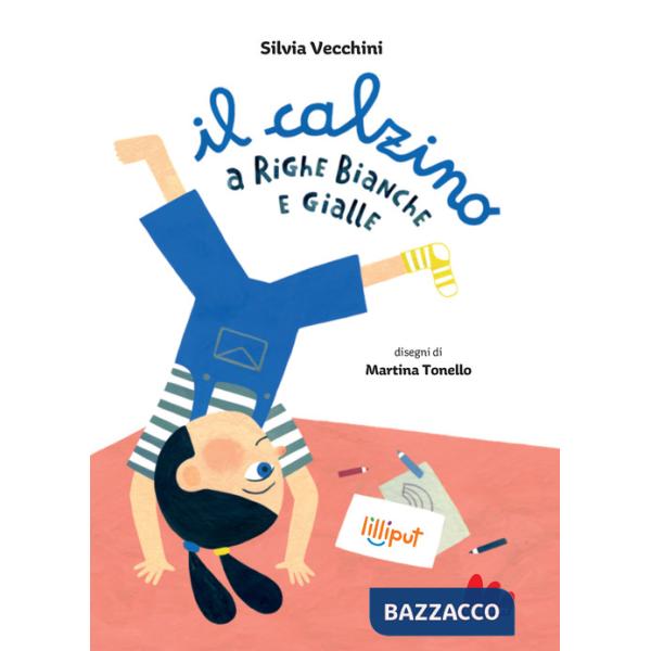 Calzino a righe bianche e gialle. Ediz. a colori (Il)