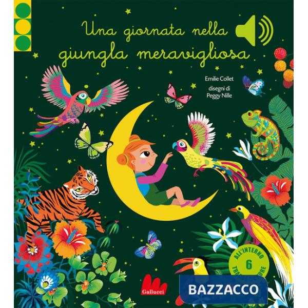 Giornata nella giungla meravigliosa. Ediz. a colori (Una)