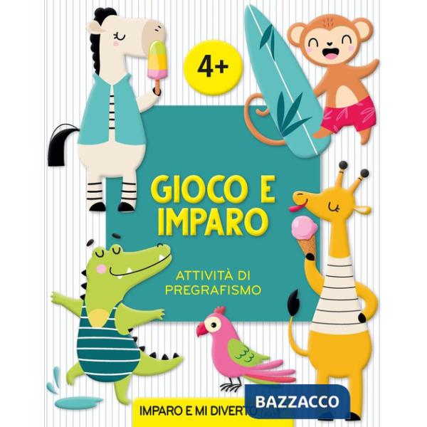 Gioco e imparo. Attività di pregrafismo. Ediz. a colori