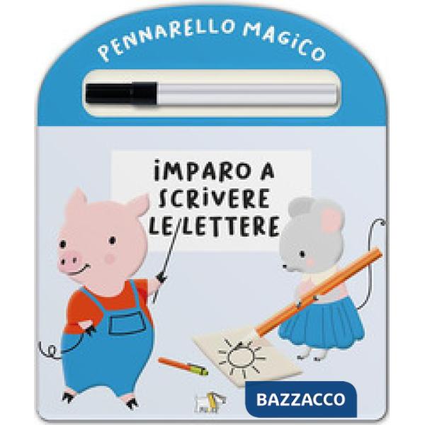 Imparo a scrivere le lettere. Ediz. a colori. Con pennarello magico