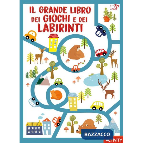 Grande libro dei giochi e dei labirinti. Ediz. a colori (Il)