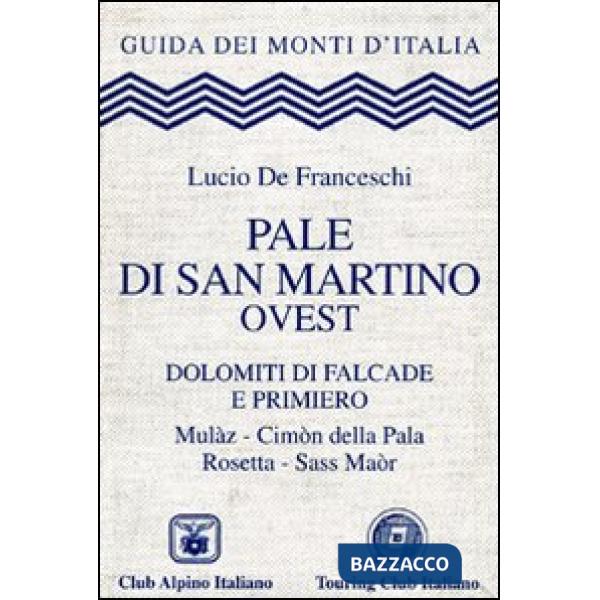 Pale di San Martino ovest