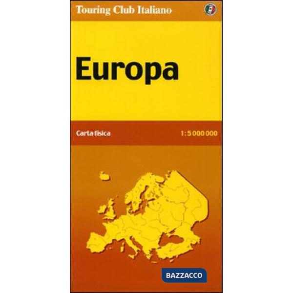 Europa fisica 1:5.000.000