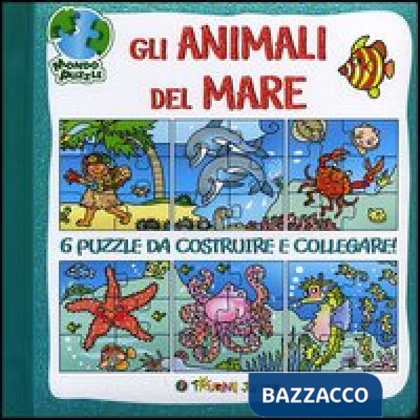 Animali del mare. Libro puzzle (Gli)