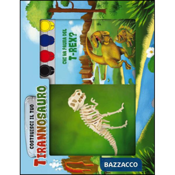 Costruisci il tuo tirannosauro. Con gadget