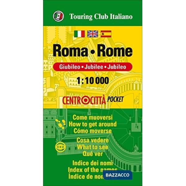 Roma 1:10.000. Ediz. italiana, inglese e spagnola