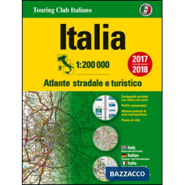 Atlante stradale d'Italia Nord, Centro, Sud 1:200.000