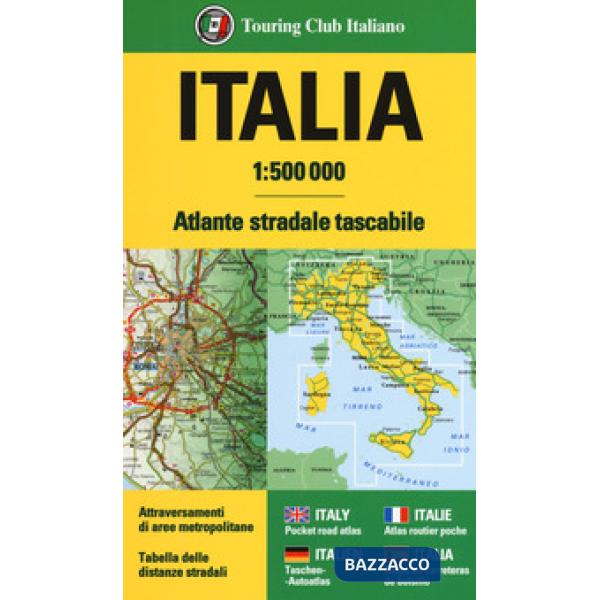 Atlante stradale d'Italia 1:500 000. Ediz. a spirale