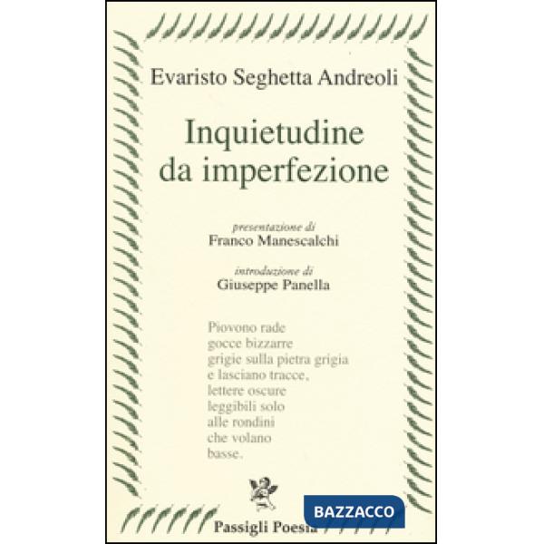 Inquietudine da imperfezione