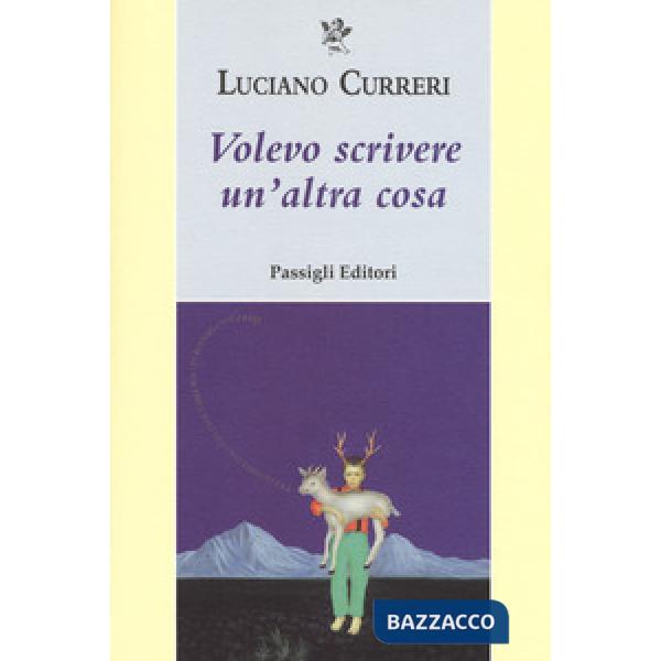 Volevo scrivere un'altra cosa