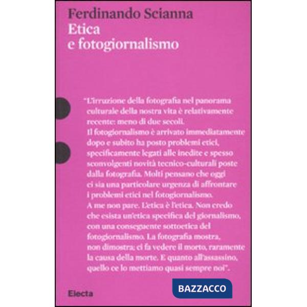 Etica e fotogiornalismo