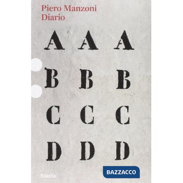 Diario di Piero Manzoni (1954-55) (Il)