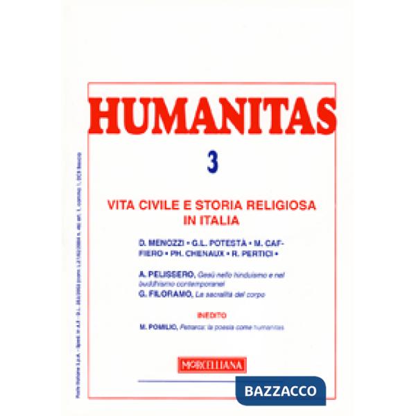 Vita civile e storia religiosa in Italia