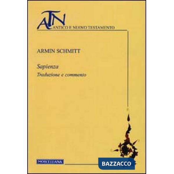 Sapienza. Traduzione e commento
