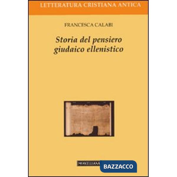 Storia del pensiero giudaico ellenistico