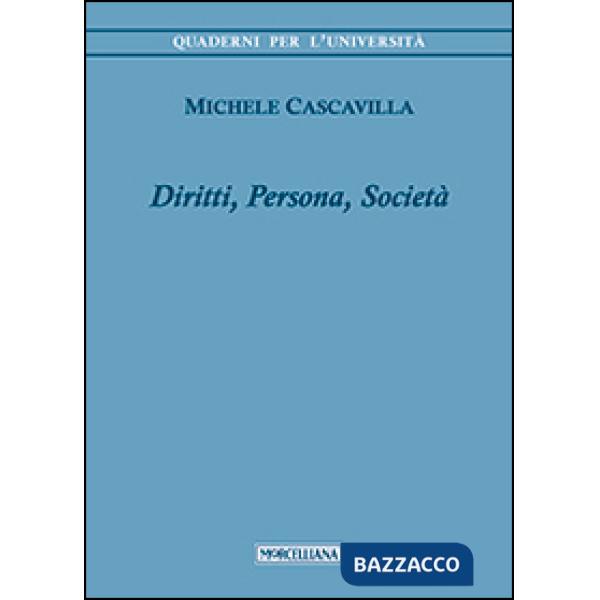 Diritti, persona, società