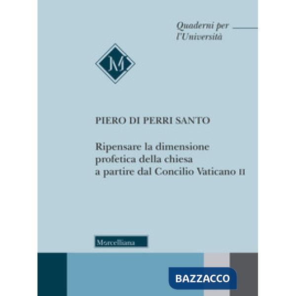 Ripensare la dimensione profetica della Chiesa a partire dal Concilio Vaticano I