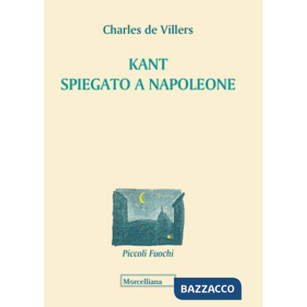Kant spiegato a Napoleone