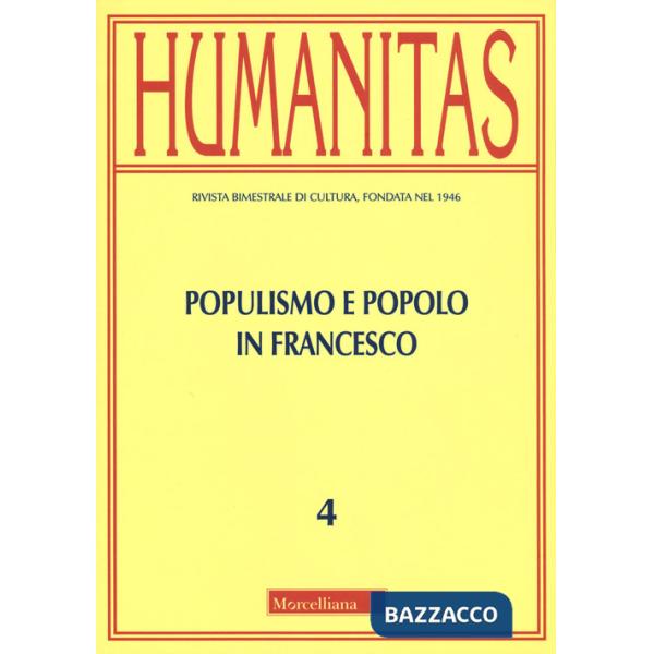 Humanitas (2022). Vol. 4: Populismo e popolo in Francesco