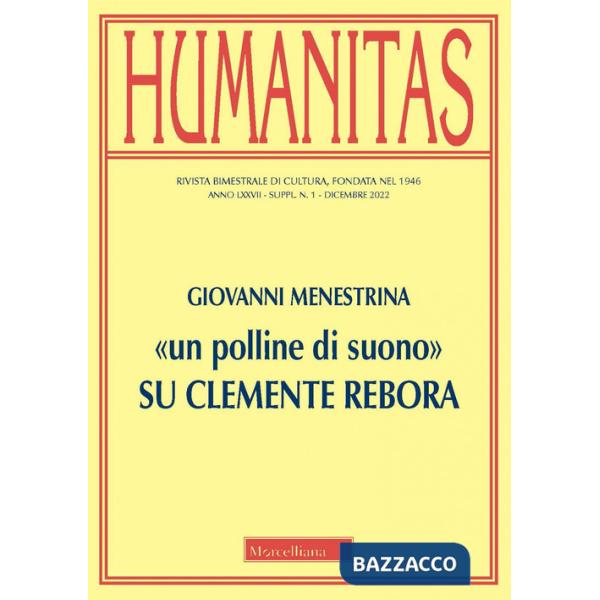 «Un polline di suono». Su Clemente Rebora