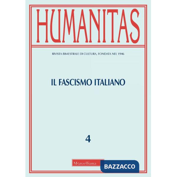 Fascismo italiano. Un bilancio storico (Il)