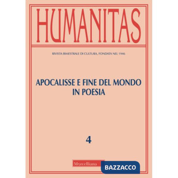 Humanitas (2025). Vol. 4: Apocalisse e fine del mondo in poesia