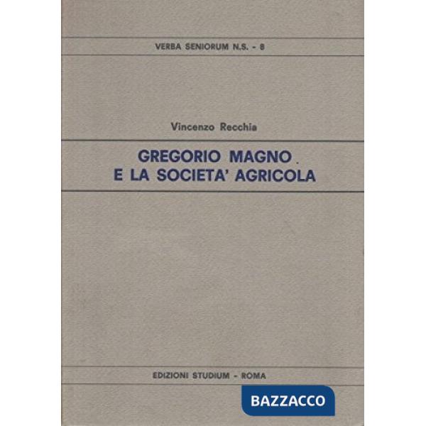 Gregorio Magno e la società agricola