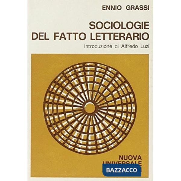 Sociologie del fatto letterario