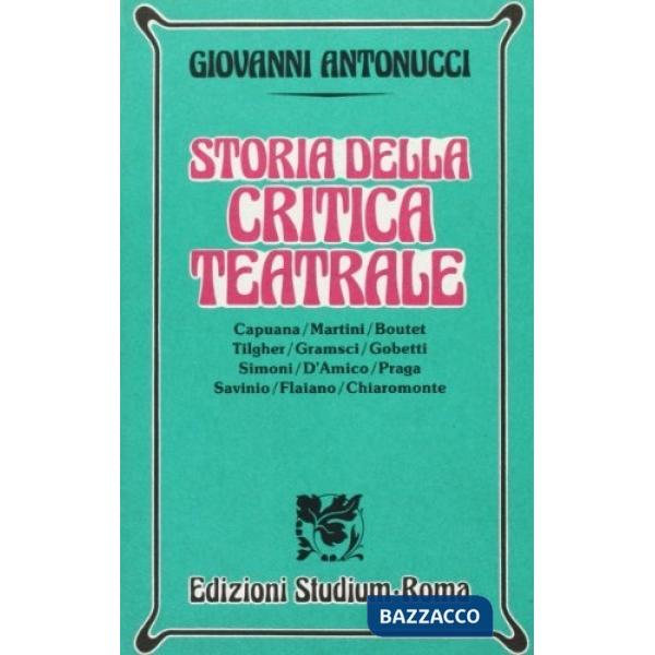 Storia della critica teatrale
