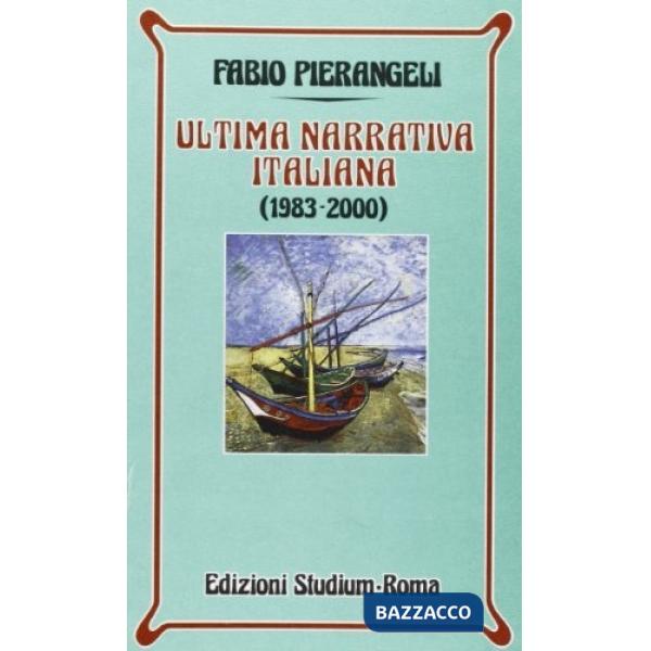 Ultima narrativa italiana