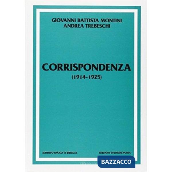 Corrispondenza (1914-1925)