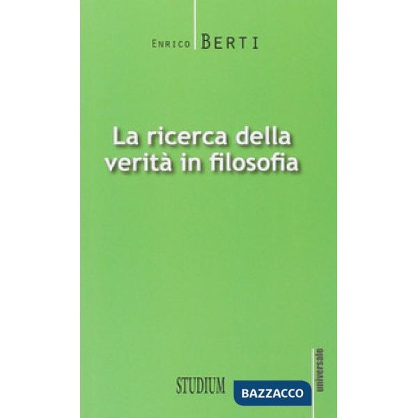 Ricerca della verità in filosofia (La)