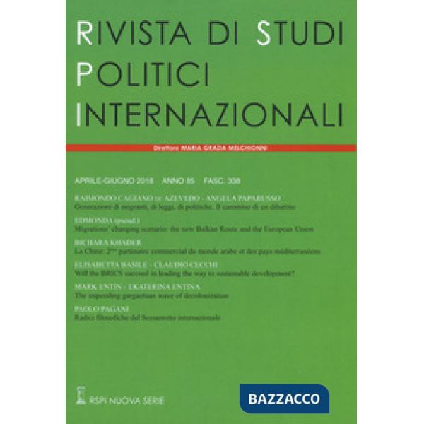 Rivista di studi politici internazionali (2018). Vol. 2