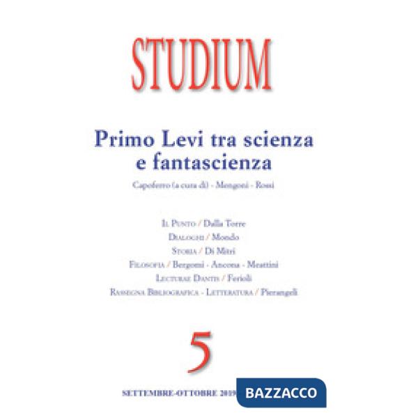 Studium (2019). Vol. 5: Primo Levi tra scienza e fantascienza
