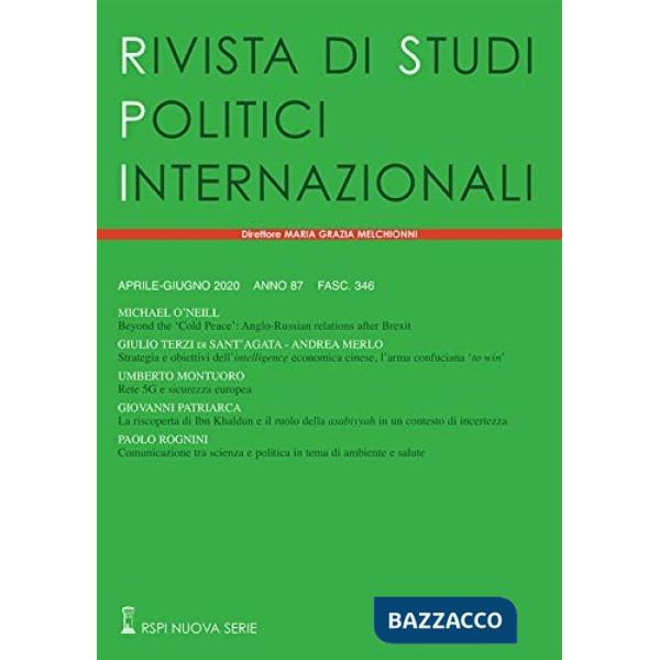 Rivista di studi politici internazionali (2020). Vol. 2