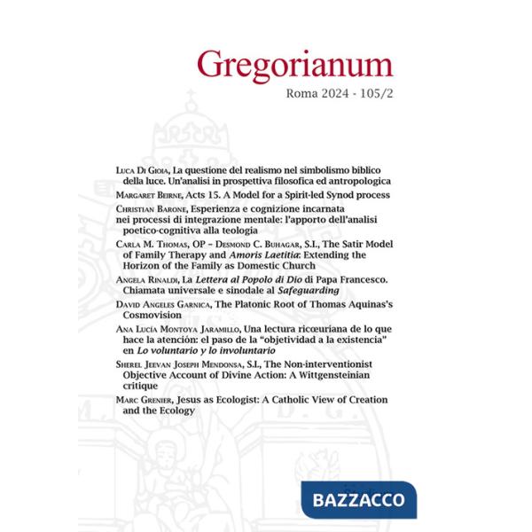 Gregorianum (2024). Vol. 105/2