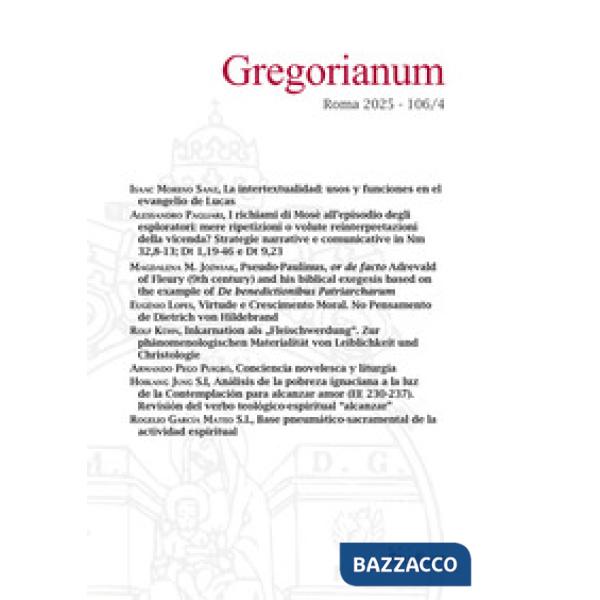Gregorianum (2025). Vol. 4