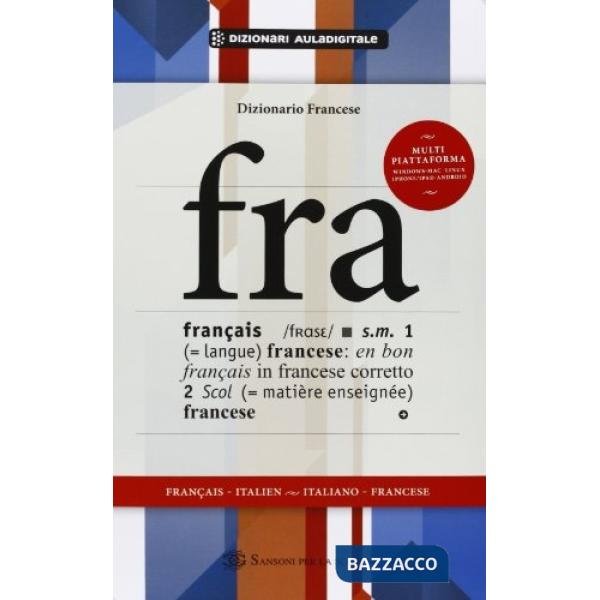 DIZIONARIO AULADIGITALE FRANCESE 2012