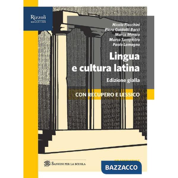 LINGUA E CULTURA LATINA ED. GIALLA - PERCORSI 1 + REP.LESS + LESSICO