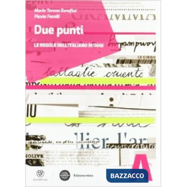 DUE PUNTI MORF + GIUSTO + PROVE + TESTI SET