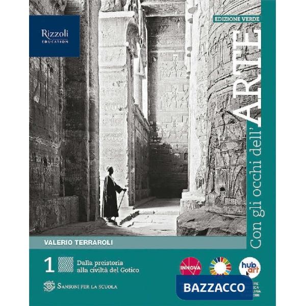 CON GLI OCCHI DELL'ARTE. EDIZIONE VERDE VOL. 1 LIBRO DIGITALE