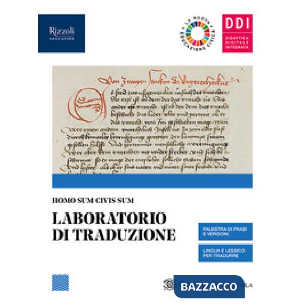HOMO SUM CIVIS SUM LABORATORIO DI TRADUZIONE - LIBRO DIGITALE