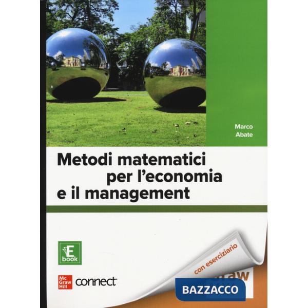 Metodi matematici per l'economia e il management. Con Connect. Con e-book