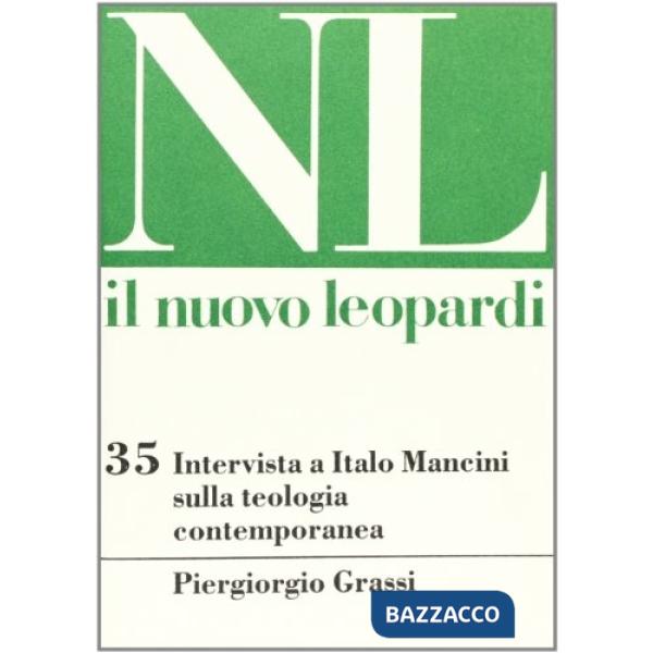 Intervista a Italo Mancini sulla teologia contemporanea
