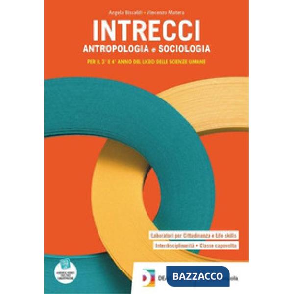 INTRECCI ANTROPOLOGIA E SOCIOLOGIA 3E 4 ANNO + EBOOK