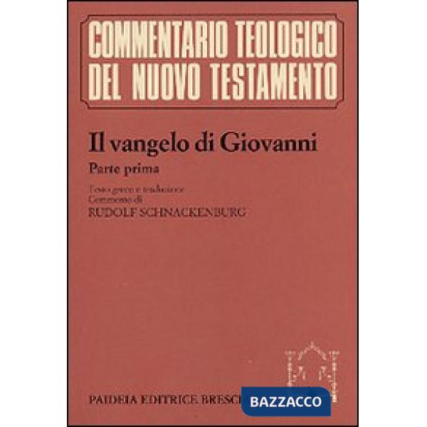 Vangelo di Giovanni (Il). Vol. 1