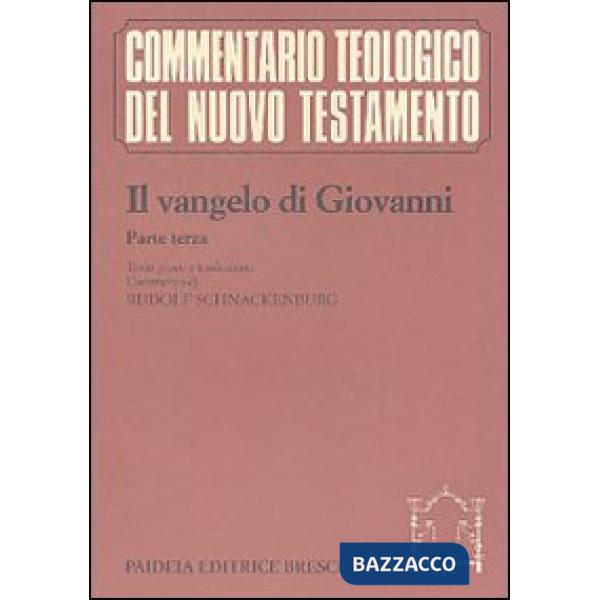 Vangelo di Giovanni (Il). Vol. 3