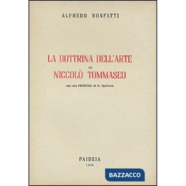 Dottrina dell'arte in Niccolò Tommaseo (La)